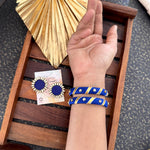 Load image into Gallery viewer, POONAM EARRINGS & BANGLE COMBO