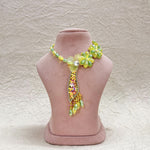 Load image into Gallery viewer, PHOOLKARI SET ( EARRINGS, NECKLACE, HAND HARNESS, RING)