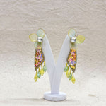 Load image into Gallery viewer, PHOOLKARI SET ( EARRINGS, NECKLACE, HAND HARNESS, RING)