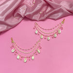 Load image into Gallery viewer, PINK BARBIE AURA SET ( EARRINGS, PAIR OF HATHPHOOL, EARCHAIN )