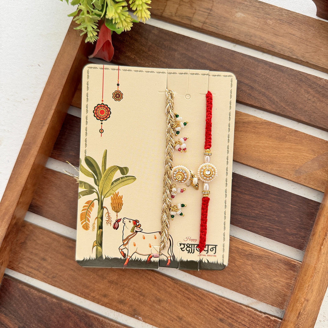 VAIBHAVI BHAIYA BHABHI RAKHI SET