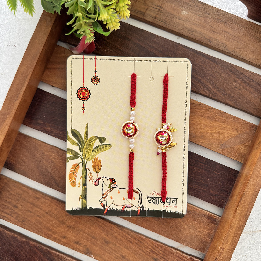 SHREE BHAIYA BHABHI RAKHI SET