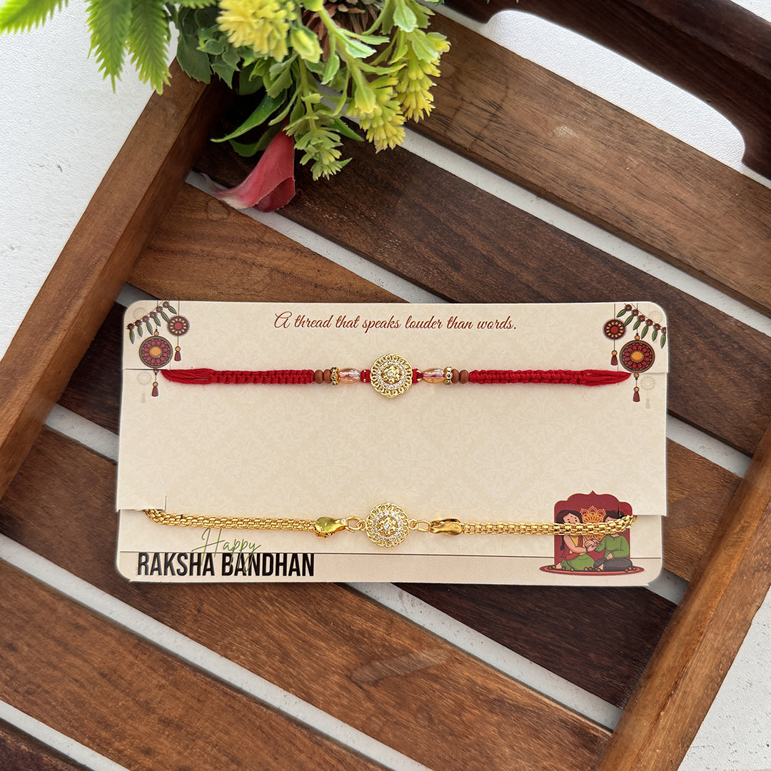 SHAGUN BHAIYA BHABHI RAKHI SET