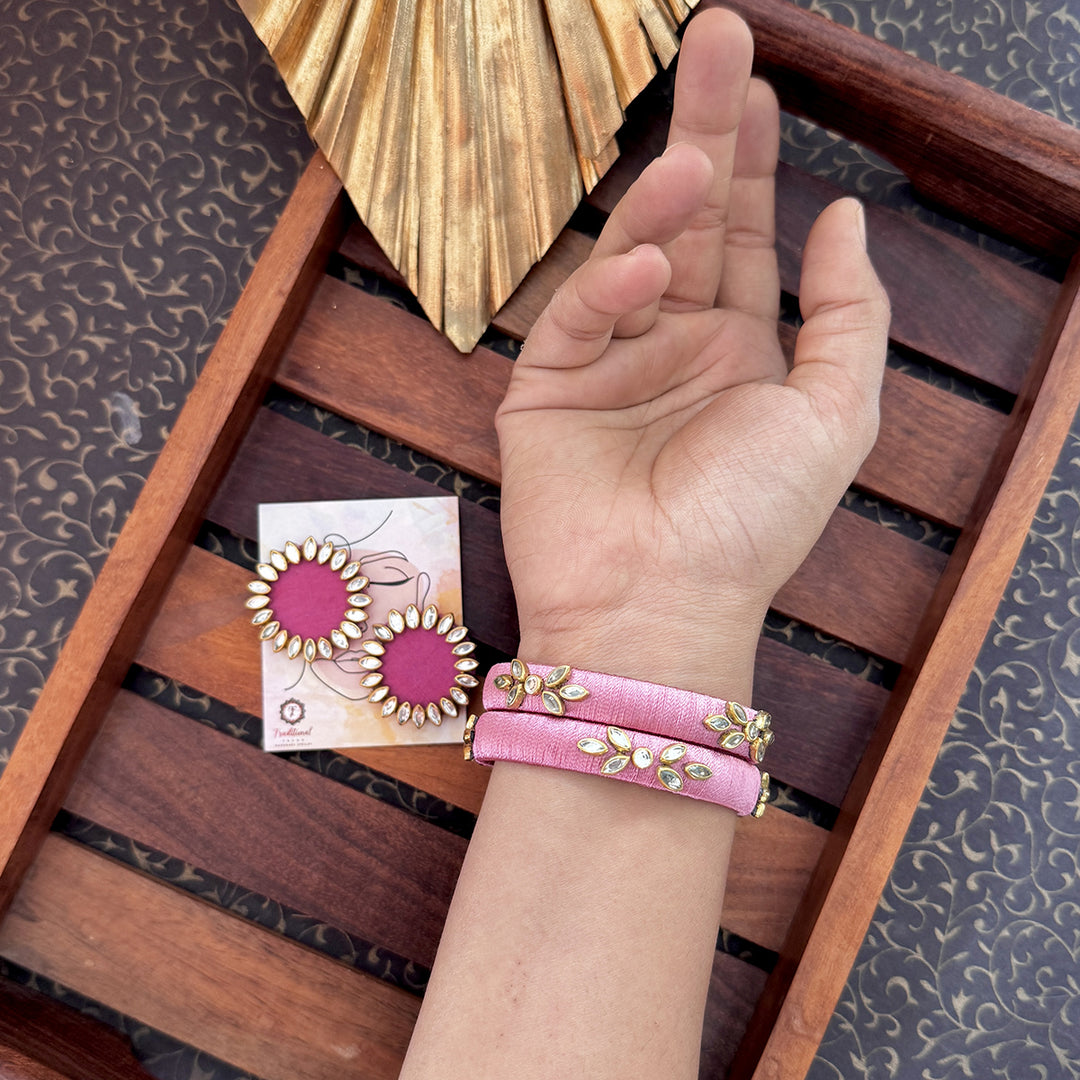 NITI EARRINGS & BANGLE COMBO