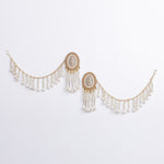 Load image into Gallery viewer, RUHI SET ( EARRINGS, TIKKA, PAIR OF BANGLES, NACKLACE, EARCHAIN )