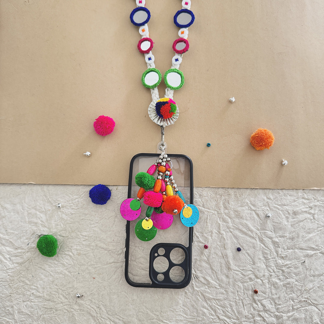 SATRANGI MOBILE SLING & COVER CHARM